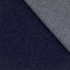 Denim recyclé coton bleu marine