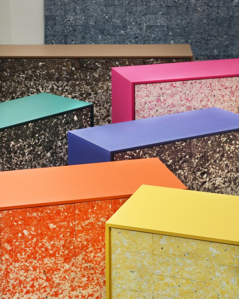 briques en matières textiles