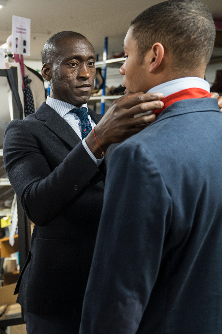 collaboration Weturn et la cravate solidaire pour le don des uniformes de grandes marques