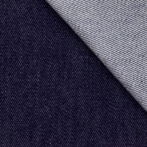 Denim recyclé lavé